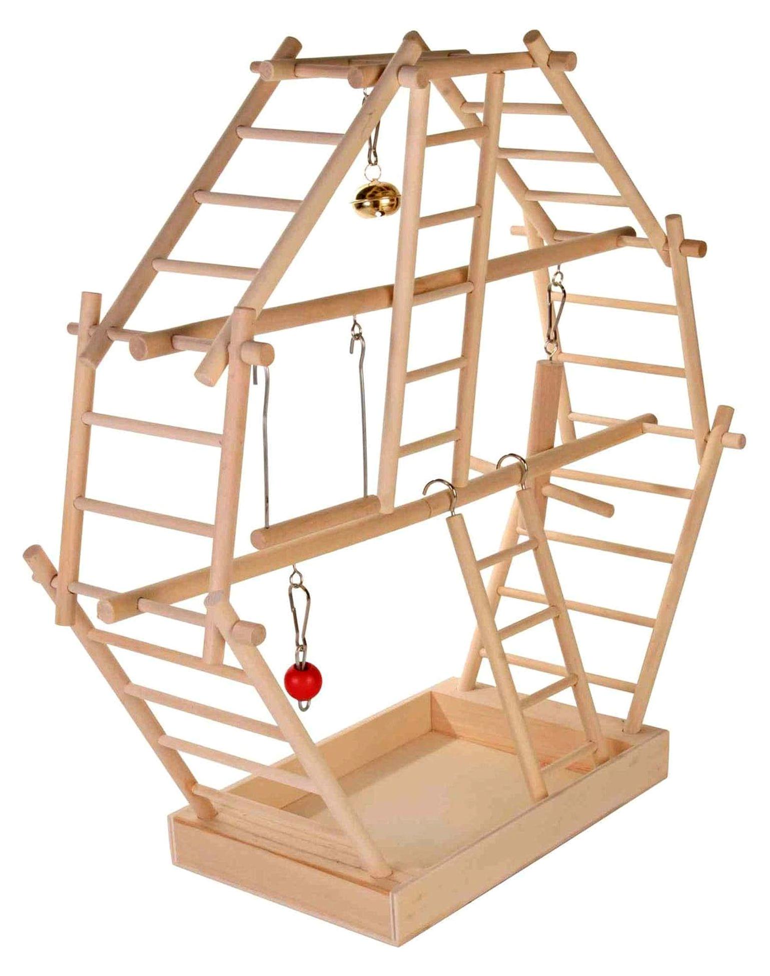 Markenlos Holz-Leiterspielplatz, 44 × 44 × 16 cm