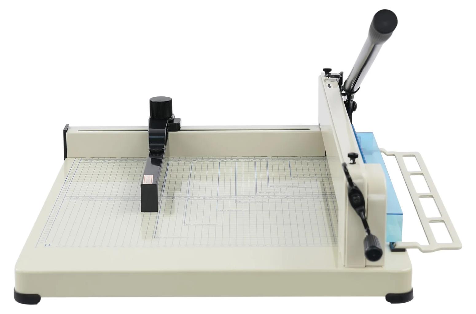 StarTech Papierschneider - Manuelle Papiergilotine - Kapazität 400 Blatt - Schnittbreite 440 mm - Schnittstärke 0,1–40 mm - Stahlkonstruktion