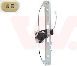 VAN WEZEL Regulátor okien s elektromotorom zadný pravý pre BMW 3