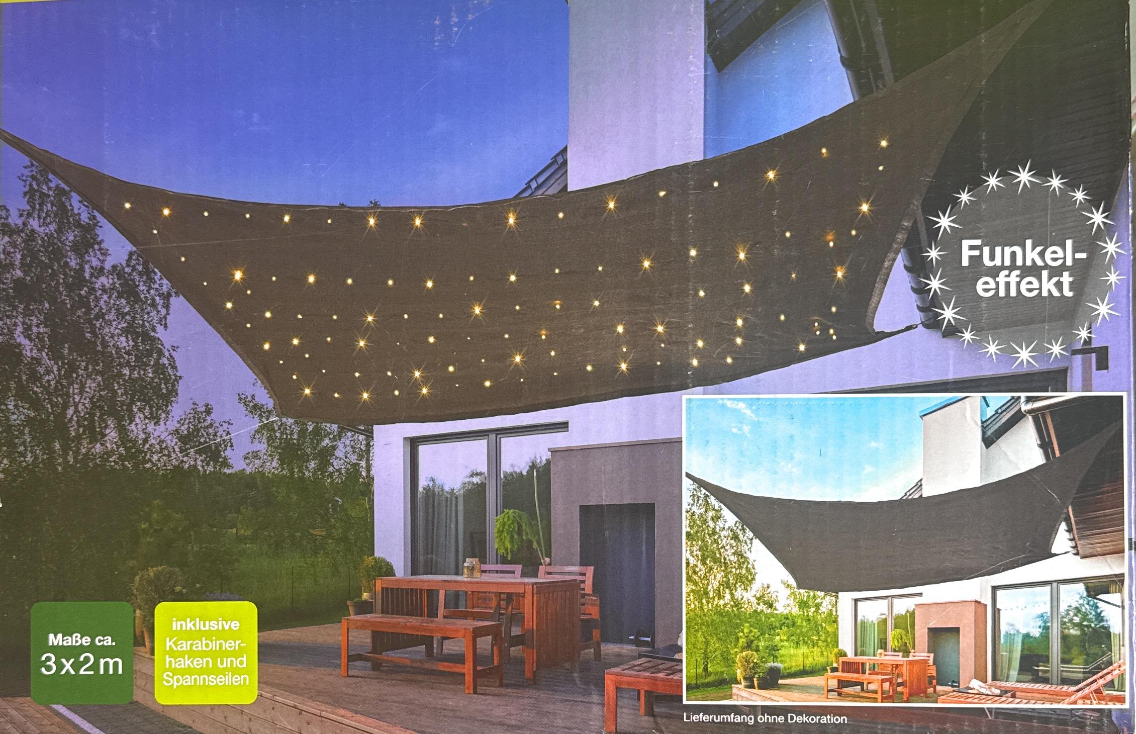 Sonnensegel Mit Led Lidl