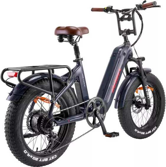 E bike E-bike 48V / 22,5AH / 1080Wh batéria, dámsky bicykel Ebike 20 palcov 60N.m, elektrický bicykel pre dospelých 150kg karbónové vlákna fatbike