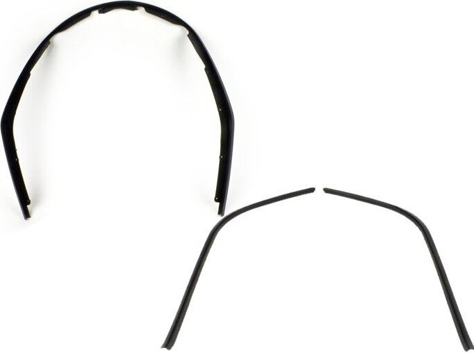 Kantenschutz-Set Moto Nostra Notte Vespa Primavera (2013-), Vespa Sprint (2013-) schwarz matt PV760BKT