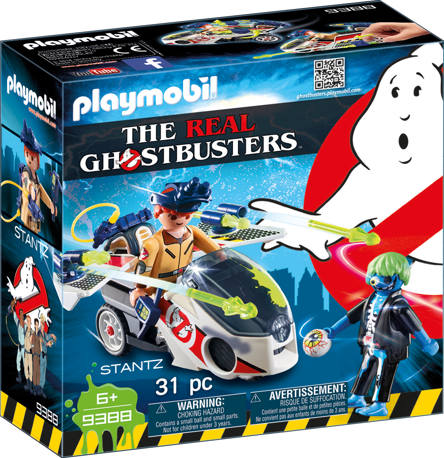 Playmobil Ghostbusters R Stantz neu & im Folienbeutel 