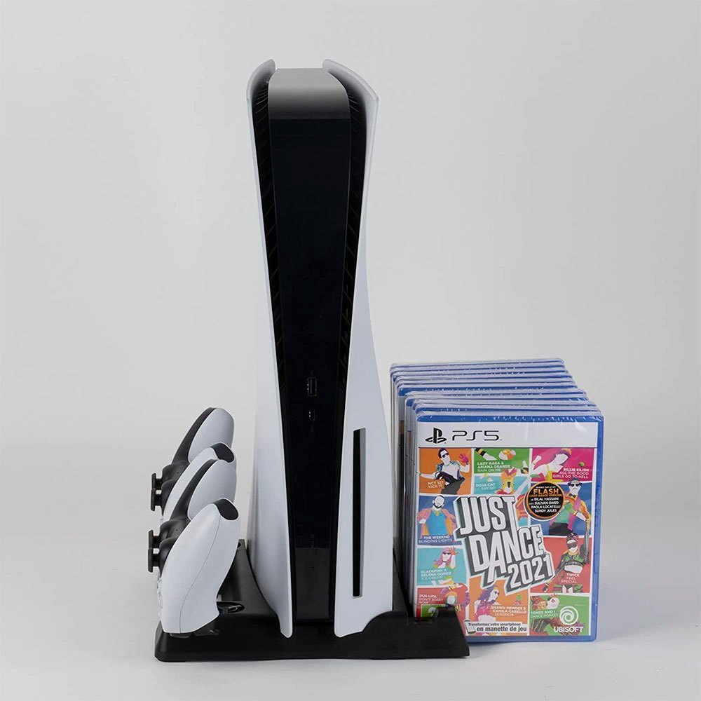 Konix Spaceship PS5, Andockstation, PlayStation 5, Schwarz