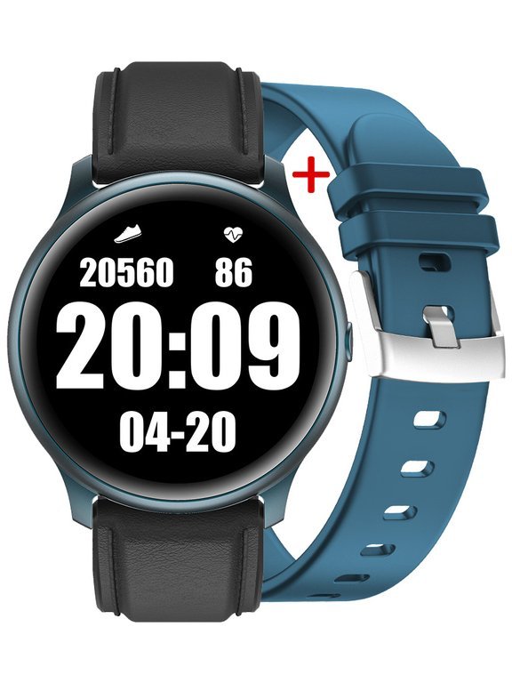 G. Rossi G.RSWSF1-6F1-1 Blau/Schwarz Herren Smartwatch + Extra Strap (sg003d)