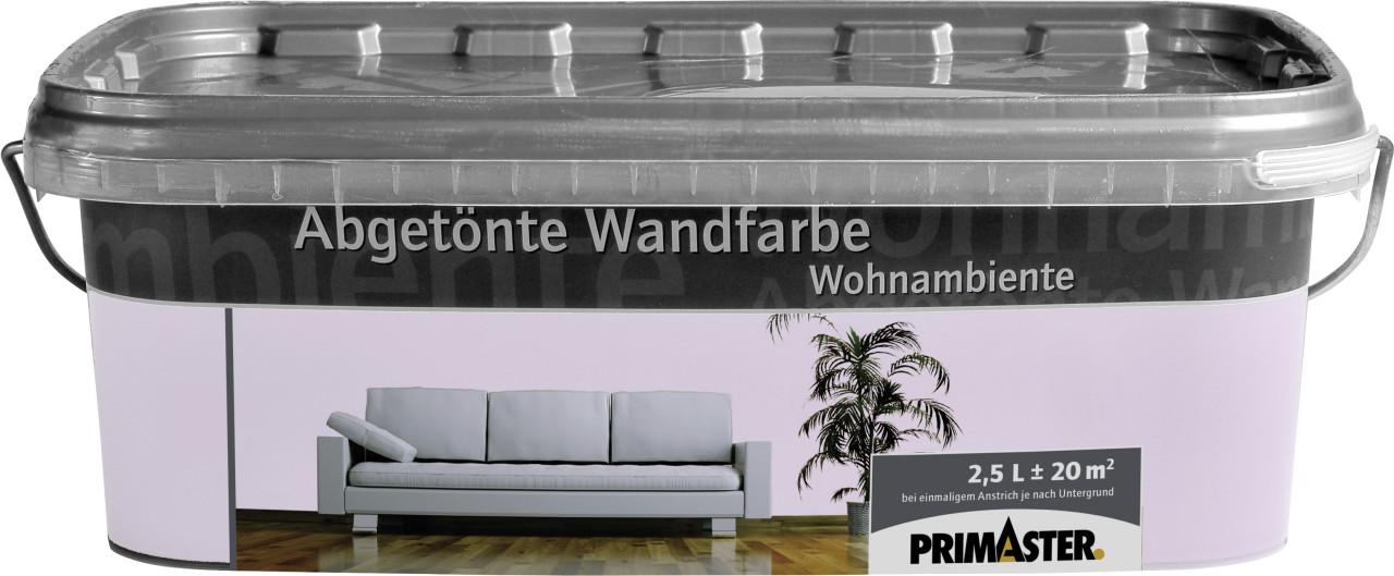 Primaster Wandfarbe Wohnambiente 2,5 L flieder 0765053166