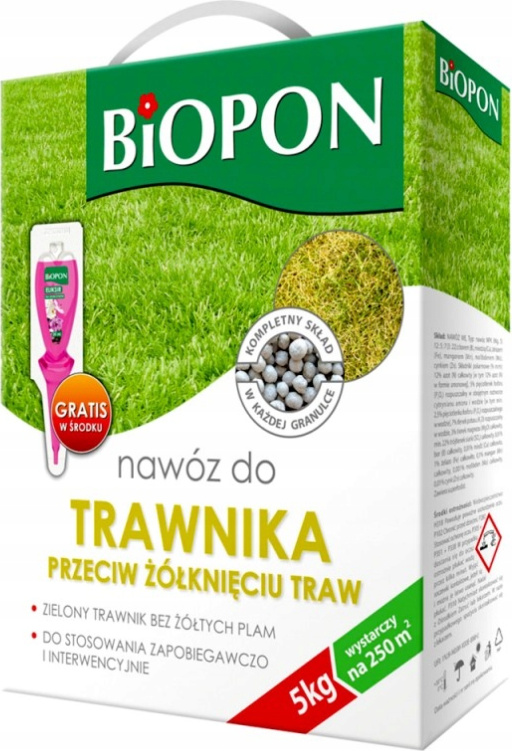 BROS Anti-Vergilbung Rasendünger 5 kg