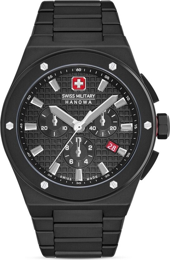 Swiss Military Hanowa - SMWGI0002280 - Náramkové hodinky - Pánske - Quartz - SIDEWINDER CERAMIC