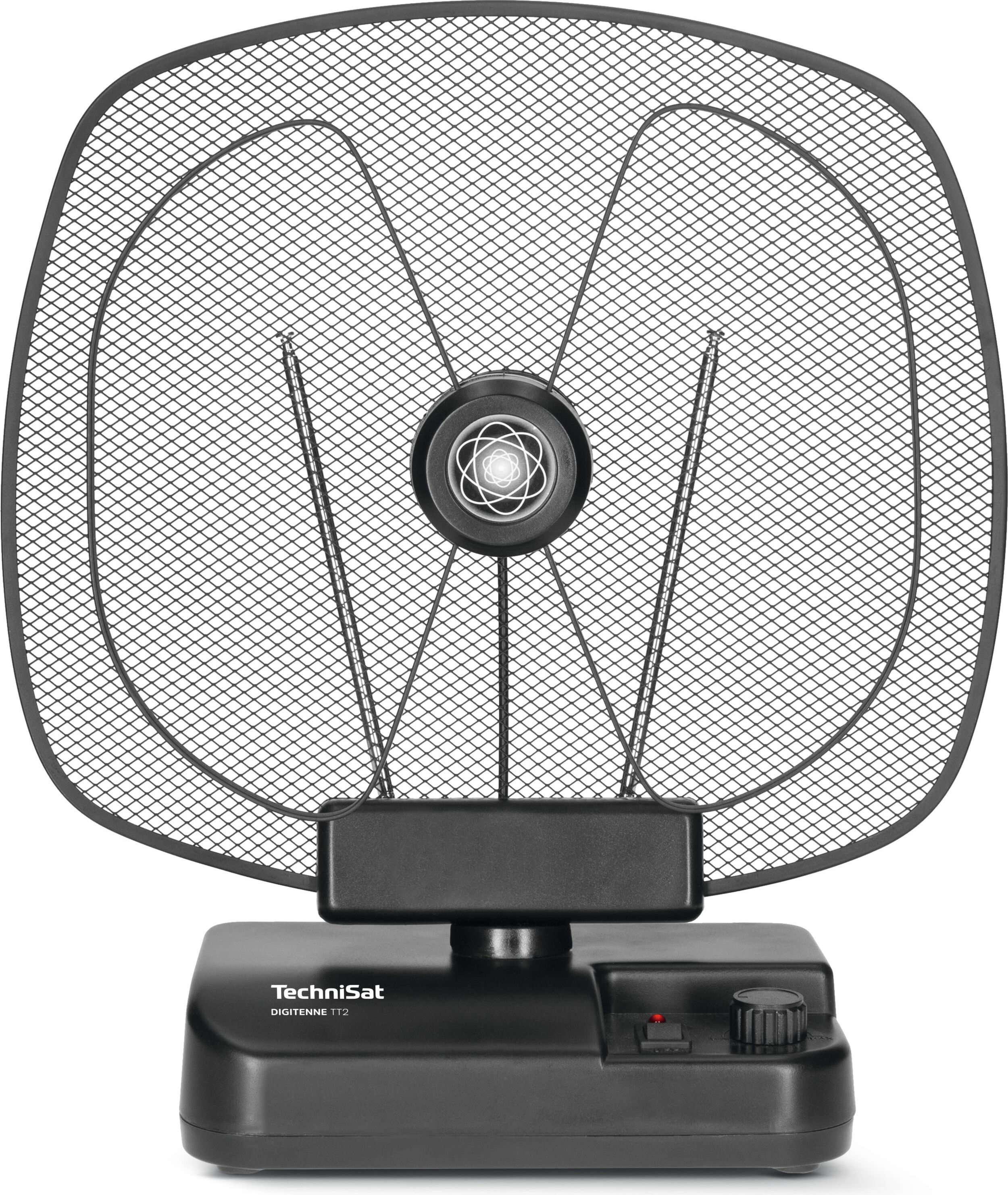 TechniSat DIGITENNE TT2 | Ausrichtbare Verstärkerantenne, DVB-T/-T2, DAB+, UKW 0004/3200