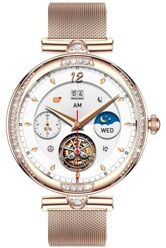 carneo smart Smartwatch CARNEO Seinna HR+ Rosé gold