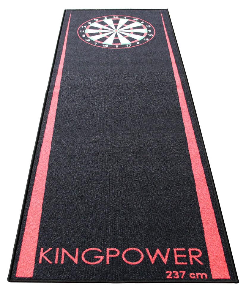 Dart Darts Teppich 237x80 Rot Dartteppich Dartmatte Steeldart Kingpower