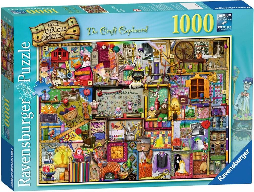 Ravensburger Spielverlag Ravensburger Puzzle - Spielzeugschrank, 1000 Teile 194124