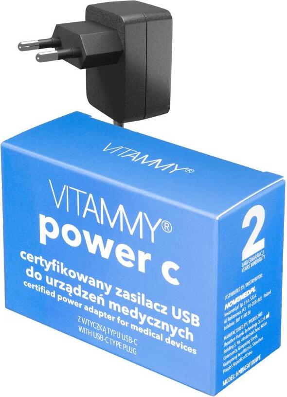 Vitammy Leistung C, Stromversorgung Quelle USB C für NEXT Manometer 2/2 + 3 4/4 + 6, 7 ein 8+