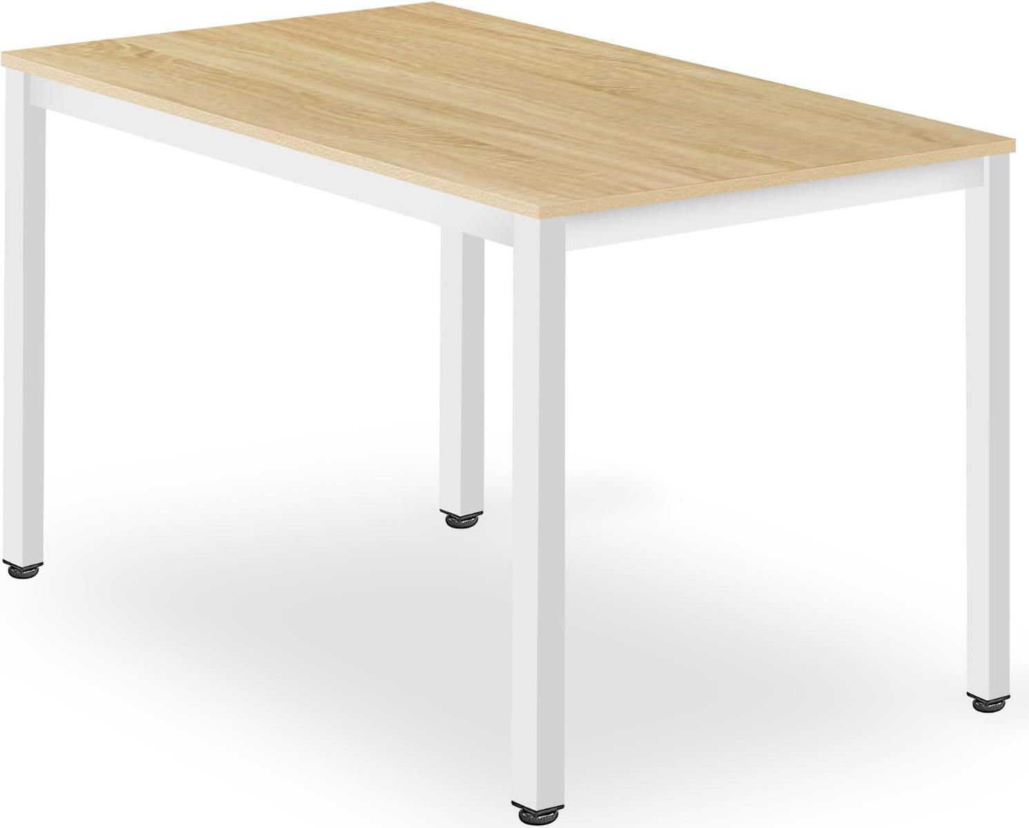 Leobert TESSA Esstisch 120cm x 60 cm Eiche + Weiße Beine 3794_1-UNO__TESSA-UNY12060