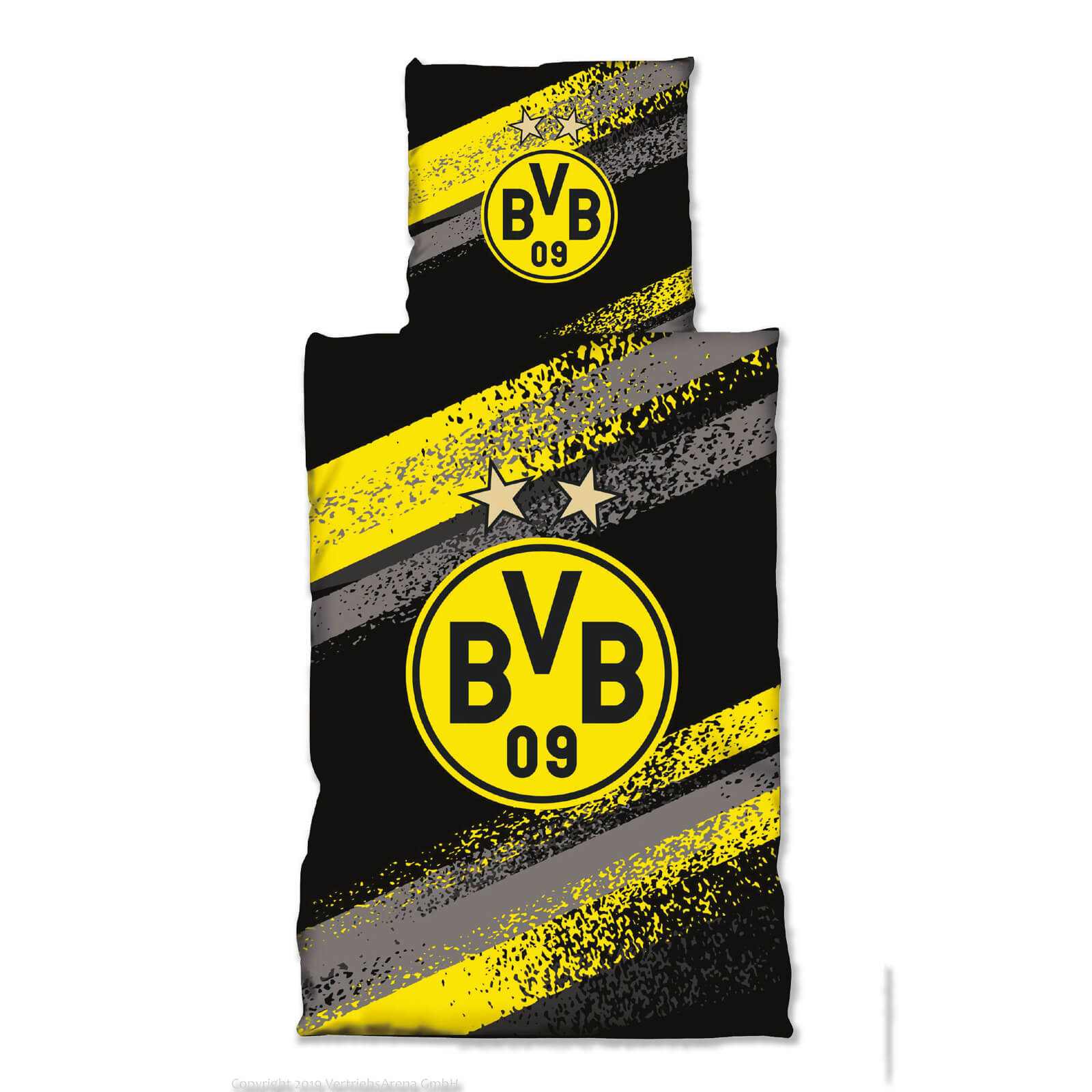 BVB Borussia Dortmund Bettwäsche   ** EMMA **  135/200 80/80 