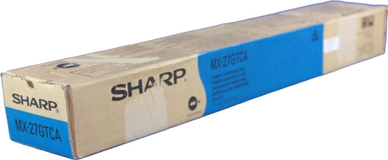 Original Toner für SHARP Kopierer MX 2300/MX 2700 cyan MX-27GTCA
