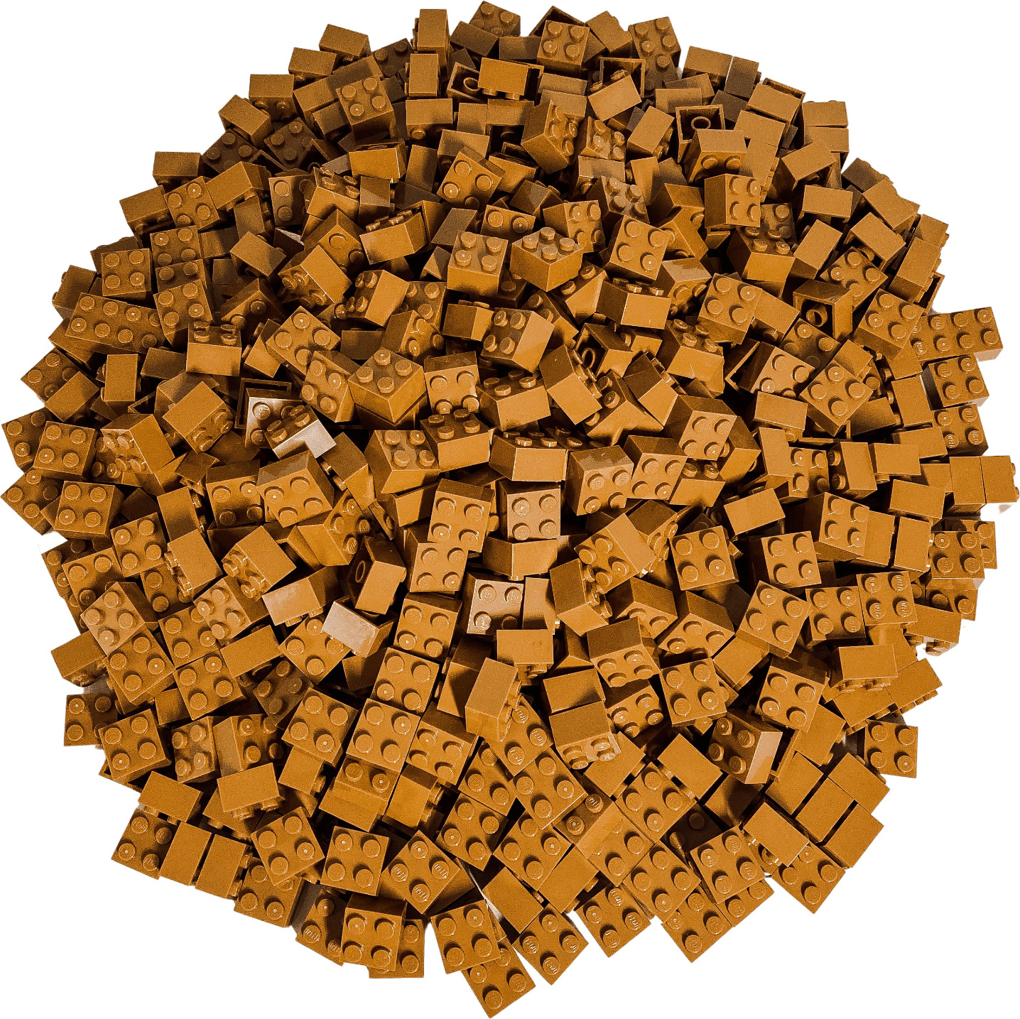 LEGO® 2x2 kocky Vysoké kocky Nugát - 3003 NEW! Množstvo 250x