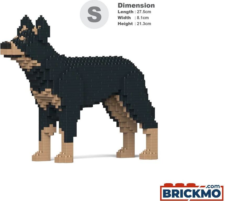 JEKCA Bricks Australian Kelpie 01-M01 ST19PT66