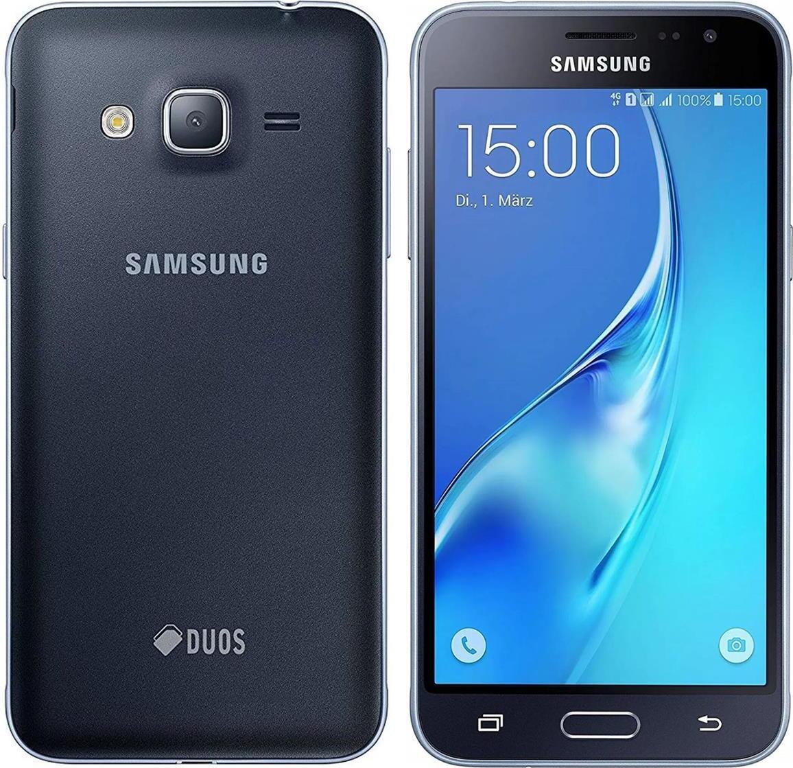 J320 Samsung Galaxy J3 2016 SM-J320 DualSim Black Einsteiger