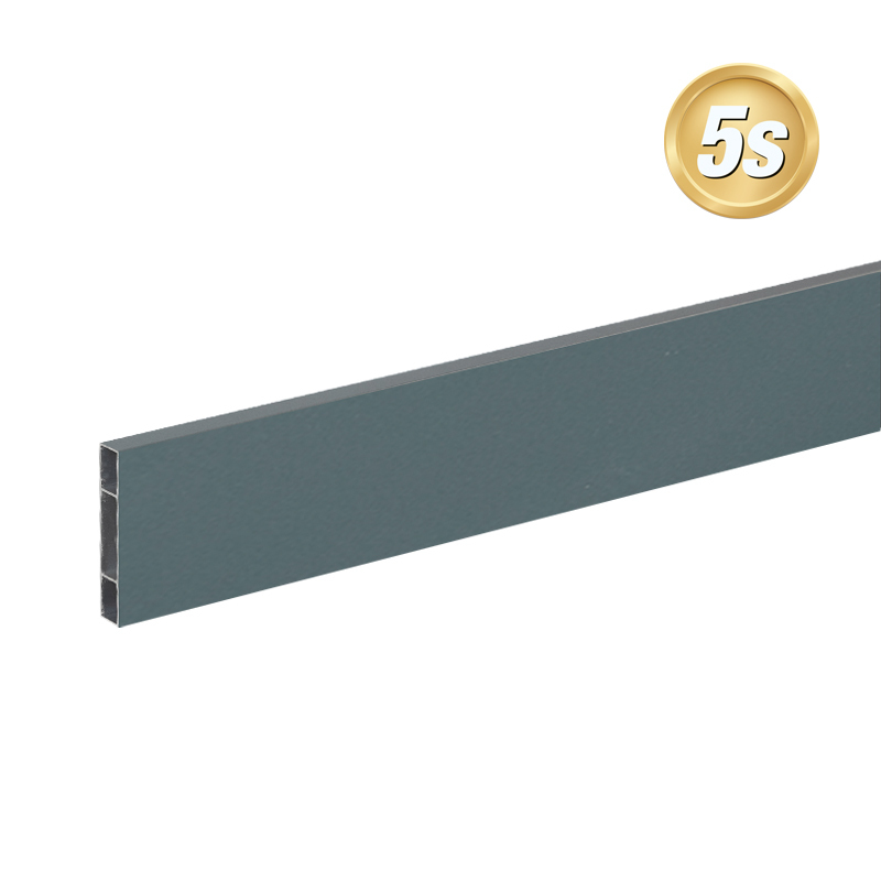 Josef Steiner Alu Querlatte 20 x 120 mm - Farbe: anthrazit 5S, Länge: 300 cm, Höhe: 12 cm