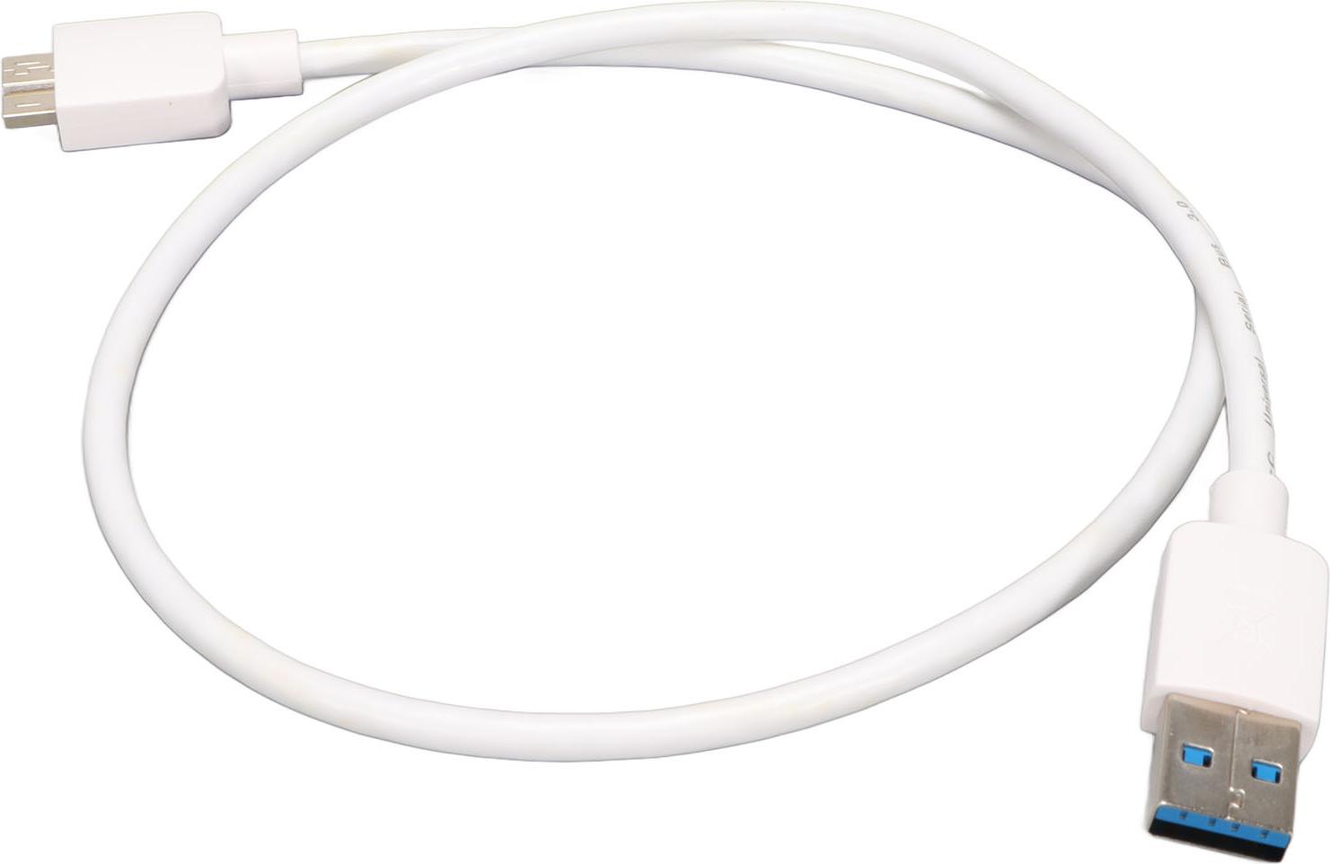 Dátový kábel USB3.0 Micro B na typ A Vysokorýchlostný dátový kábel USB3.0 Micro B pre mobilný pevný disk pre mobilný telefón Note3 S5