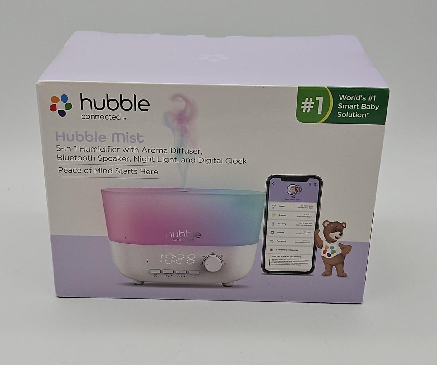 Hubble Mist Smart Baby Humidifier - Hubble Connected