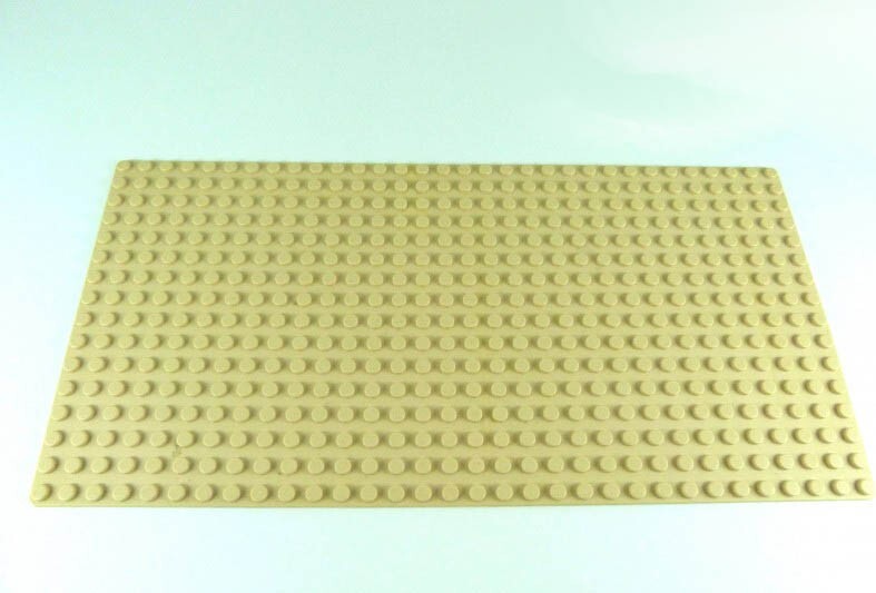 beige Grundplatte Wüste Sand flach Star Wars 32 x 16 Noppen Basis Platte Lego D18