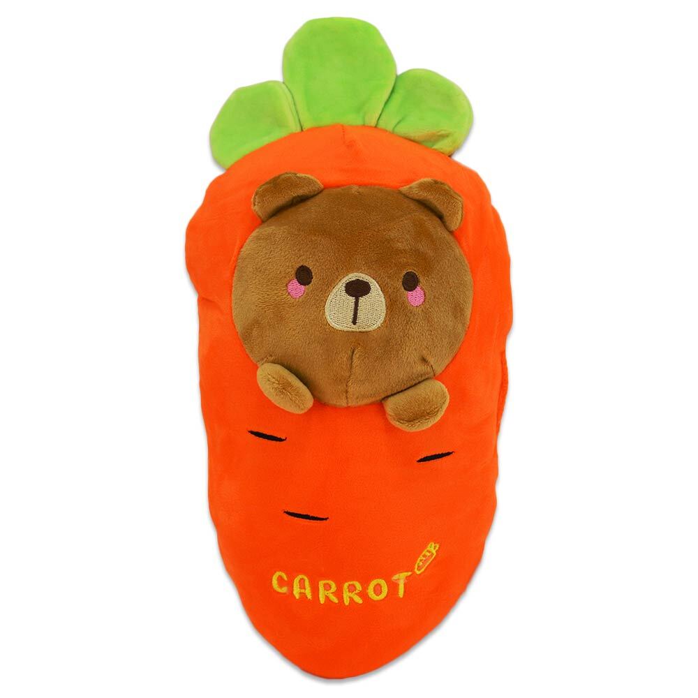 BEMIRO Teddy mit Karotte kawaii Kuscheltier - ca. 35 cm