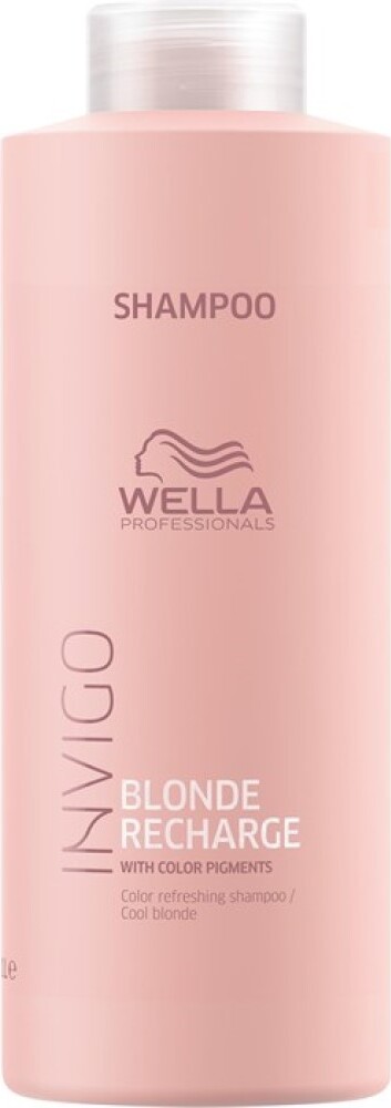 Wella Invigo Blonde Recharge Cool Blonde Haarshampoo 1000ml 6394_