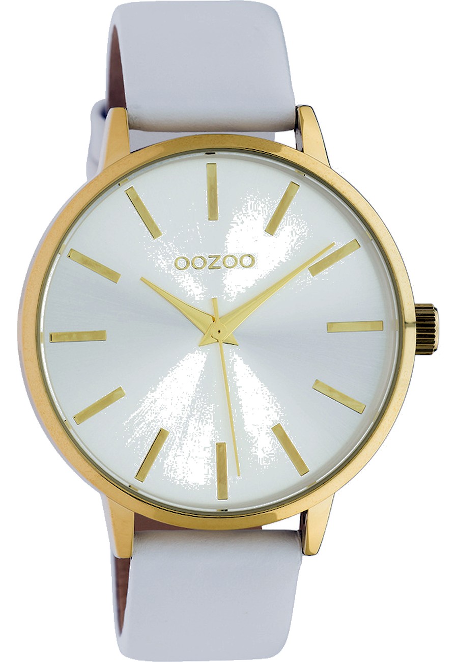 Oozoo - Dámske hodinky - C10611 - Biele zlato