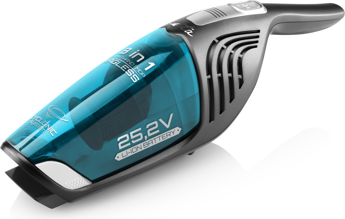 ETA | Vacuum Cleaner | ETA845390000 Moneto II Aqua Plus | Cordless operating | Handstick 2in1 | Washing function | N/A W | 25.2 V | Operating time (max) 50 min | Grey/Blue