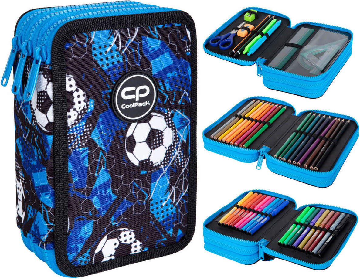 Idena 22084 Federmappe Gaming Design - Gefülltes Federmäppchen Mit 27 Teilen