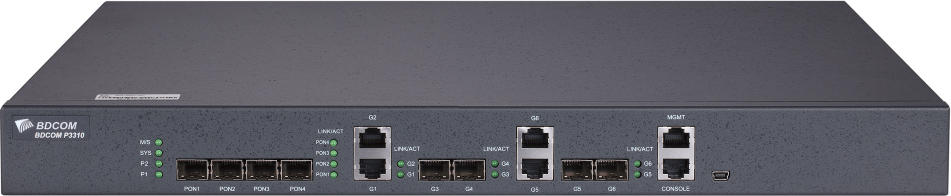 BDCOM P3310D EPON OLT 4GE Netzwerkgerät