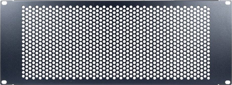 INTERTECH Inter-Tech IPC 19" Lochblende 4HE,178x482x11mm, RAL 9005 88887321