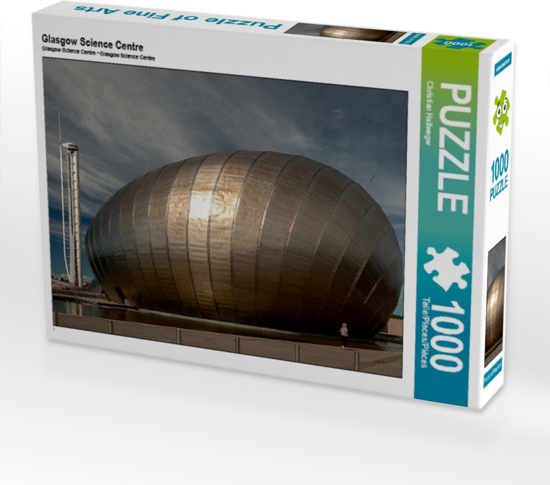Calvendo Glasgow Science Centre 1000 Teile Puzzle quer 640x480mm, Hallweger Christian; 7451949
