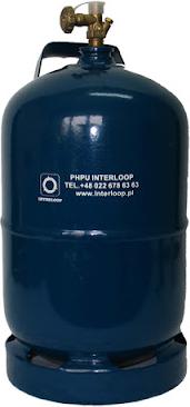 UN Touristenflasche 27,2L/11Kg Leer Ohne Kragen Gw. W21.8 - Aber Tur 11B