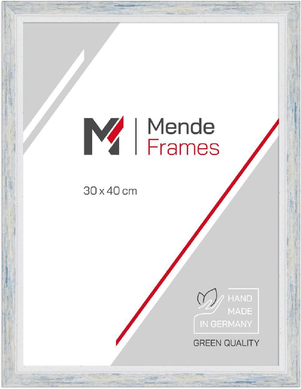 MendeFrames H490 Modern blau 30x40 cm Antireflexglas H490-004-030-040A-00