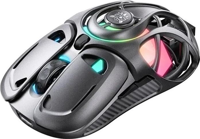 ONIKUMA DM02 Gaming Maus Grau RGB H-662