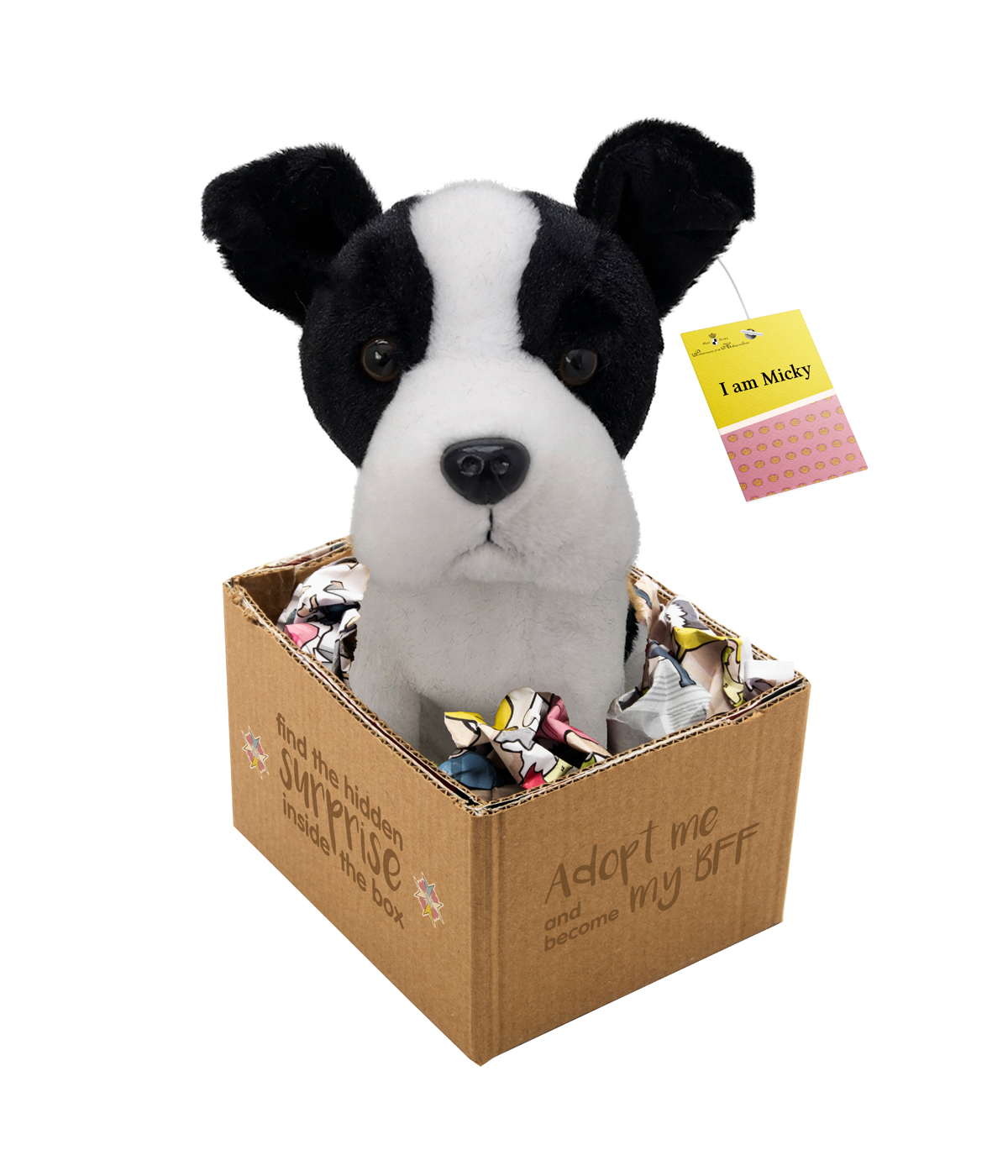 Joy Toy Micky - adopt me Plüsch Tier Hund JOY20650