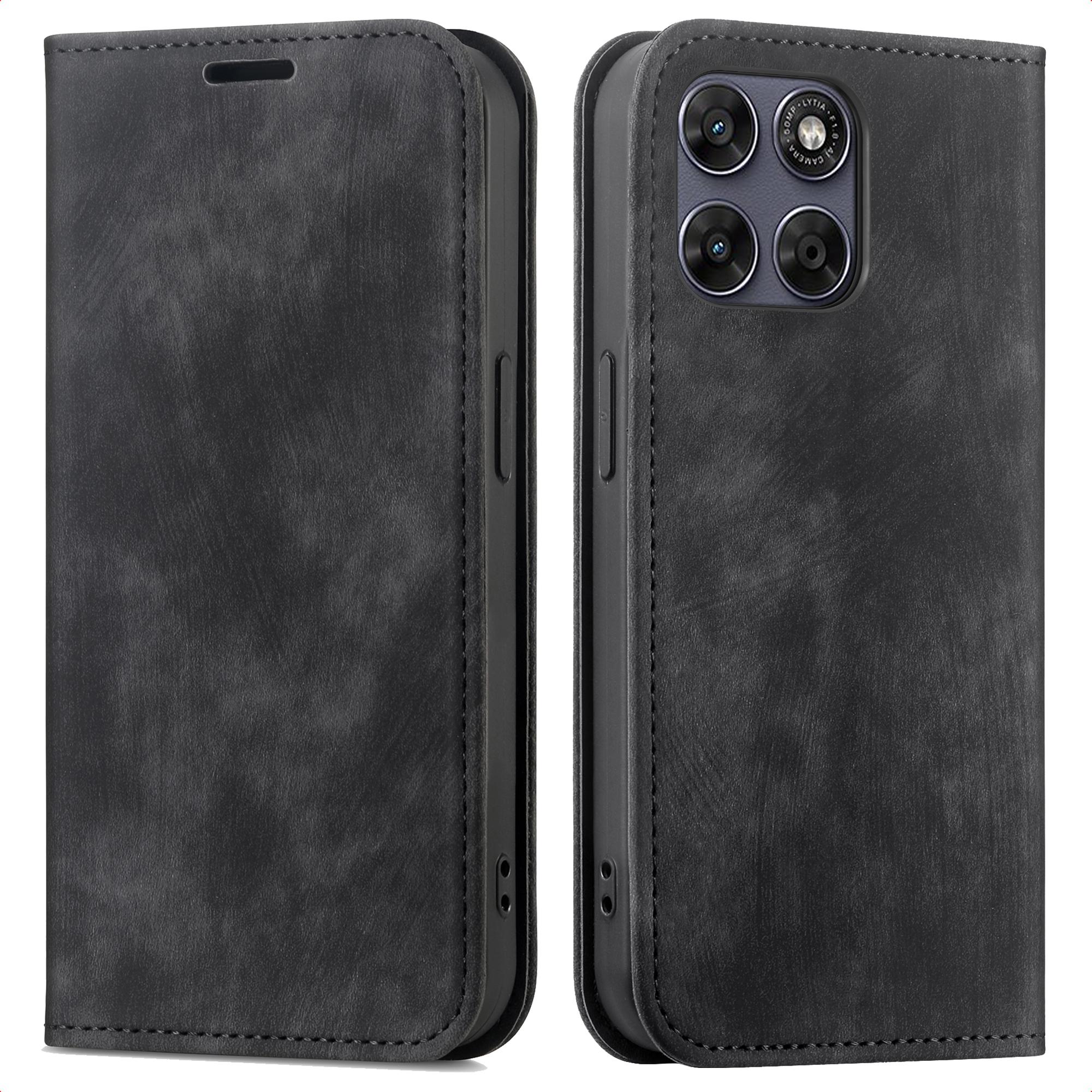 imoshion Slim Bookcase für das Motorola Moto G77 – Schwarz