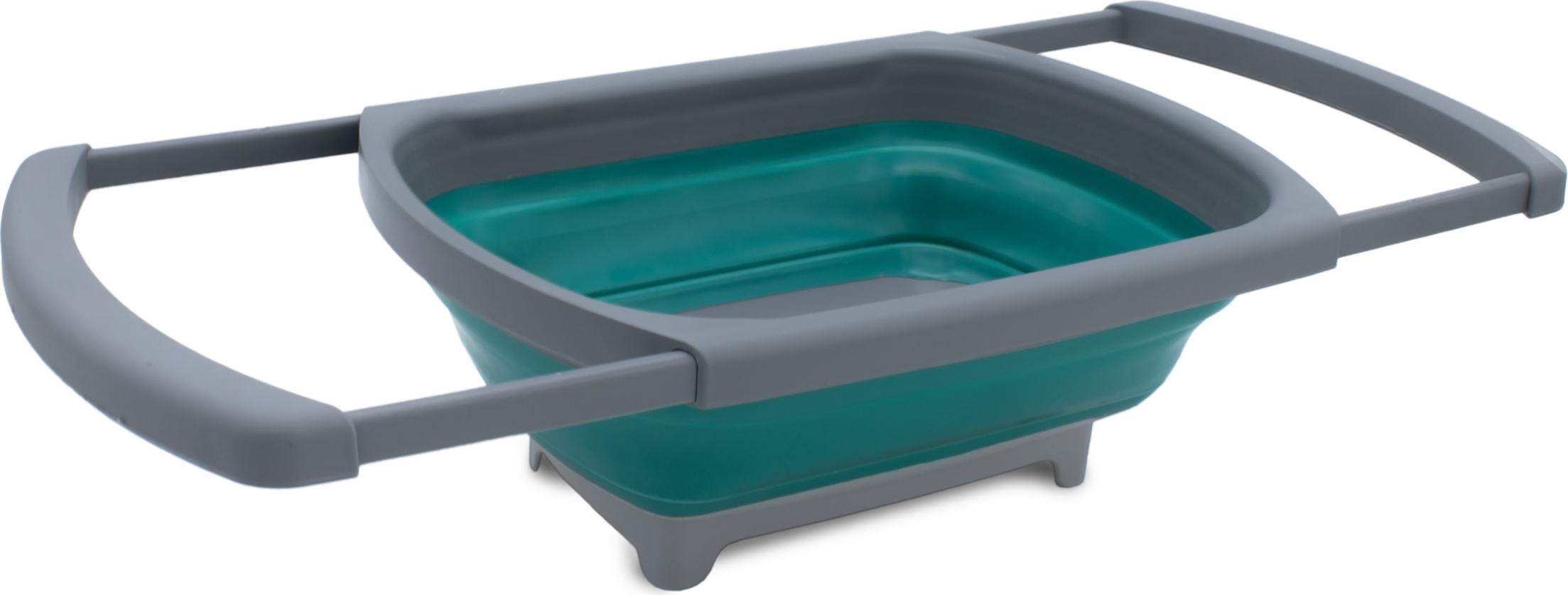 Spetebo 1.04 Faltbares Waschbecken mit ausziehbaren Griffen - ca. 29 x 26 x 13,5 cm