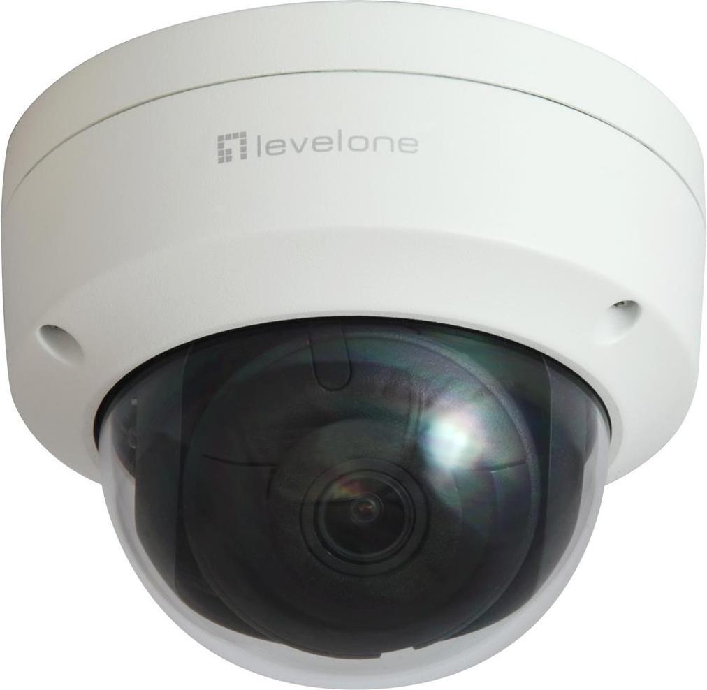 LevelOne IPCam FCS-3402 Dome Out 2MP H.265 IR6, PoE