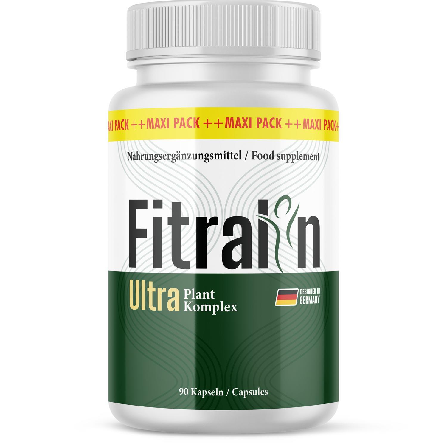 Glory Products OÜ Fitralin Ultra Kapseln - Für Frauen und Männer - Mit wertvollen Inhaltsstoffen - Inhalt 90 Kapseln
