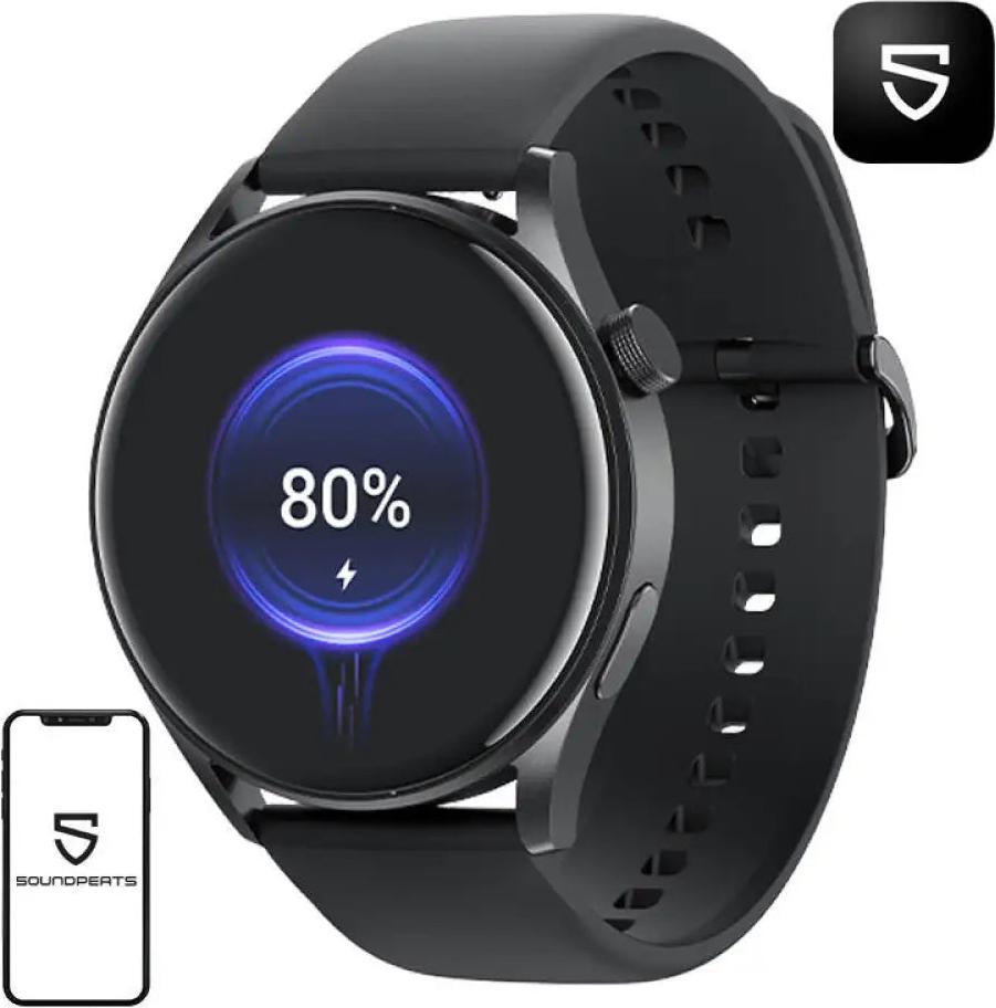 SoundPEATS Soundpeats Watch4 smartwatch (black)