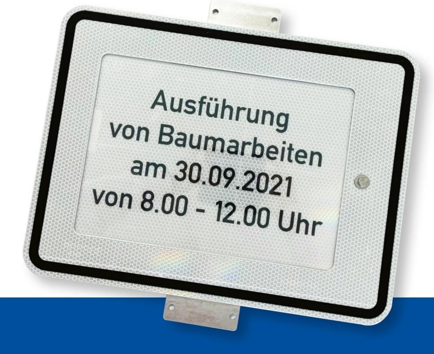 Sonstige WZZ.450, 450x600mm einseitig weiß RA2 Einschub für DIN A3 WZZ-450-II