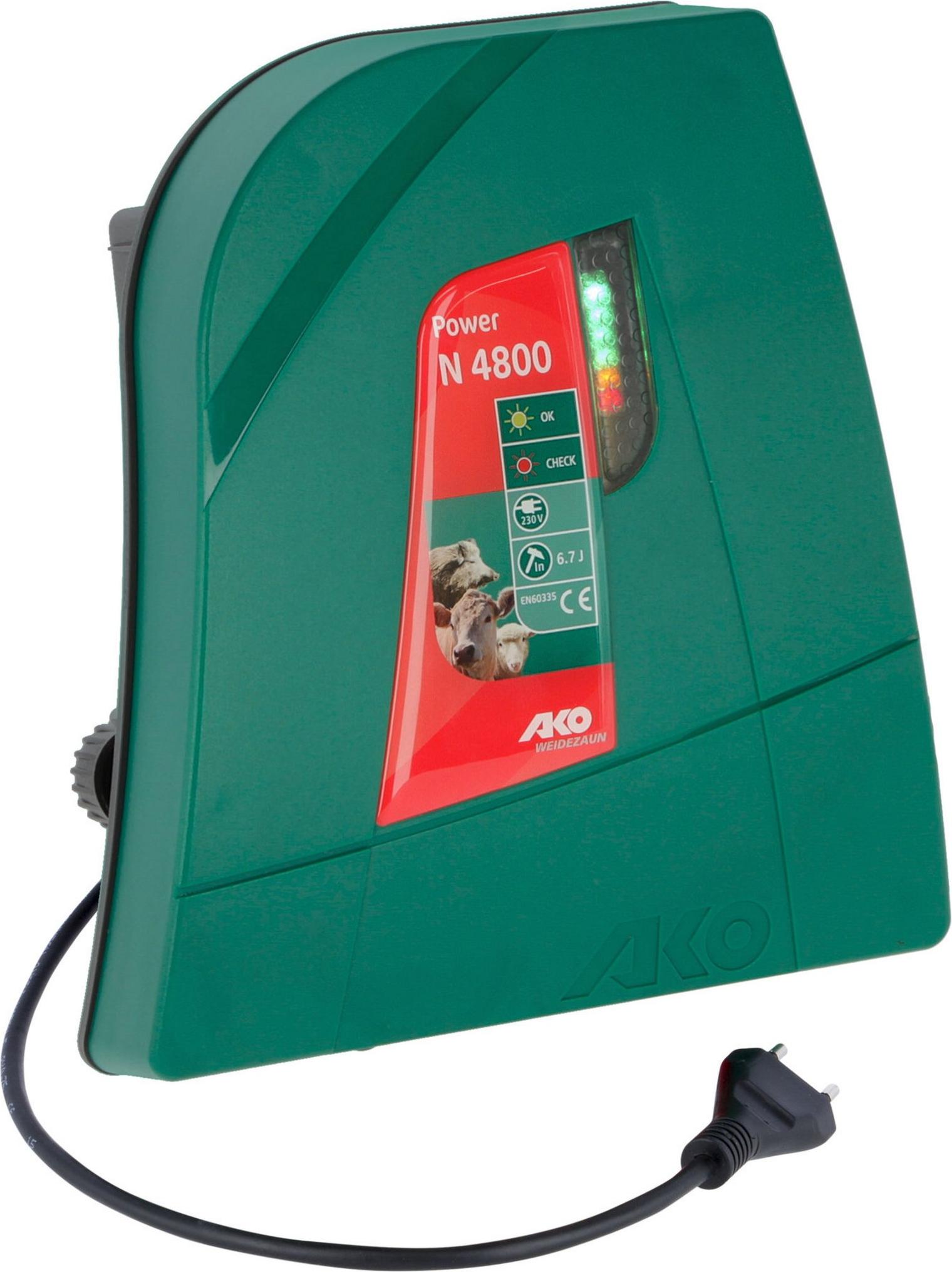 AKO fencing AKO Power N 4800 BG "Bargraph" Netzgerät für bis zu 30 km Zaun mit ohne Bewuchs 372886