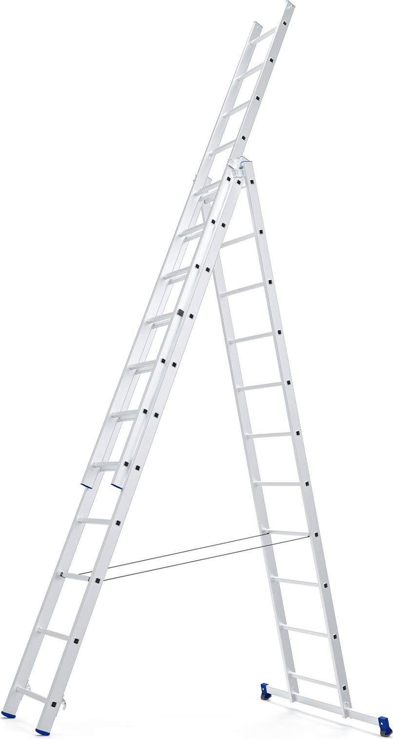 Werner Mehrzweckleiter 3x11 Sprossen 48924