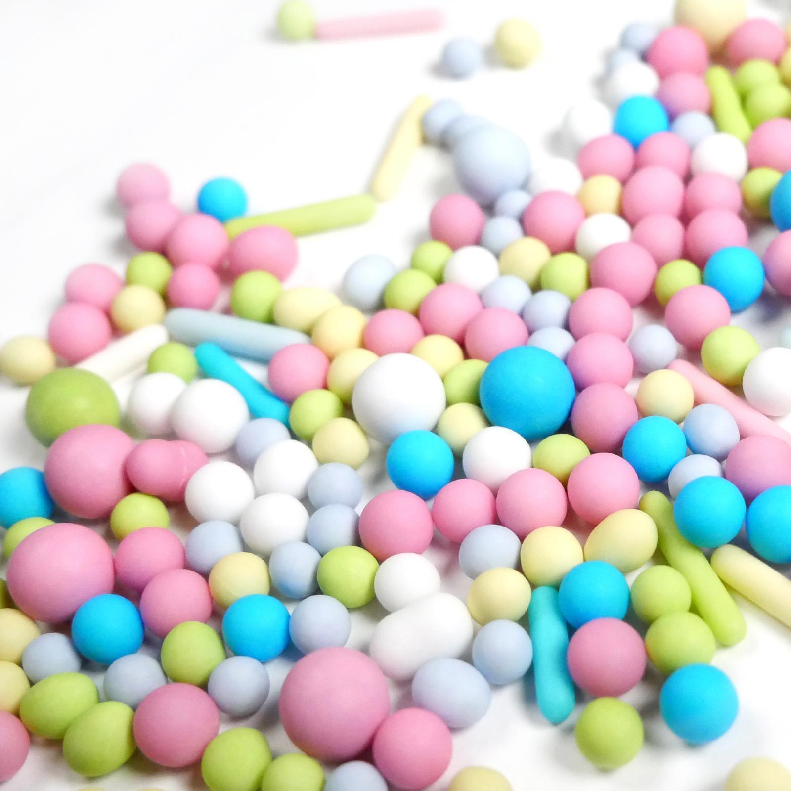 Streuselheld Schokomix 40g Streusel zum Dekorieren und Verzieren von Gebäck aller Art wie Torten Kuchen Keksen Zuckerstreusel SH356.40