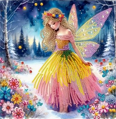 norimpex Diament.mozaika 23x30 Winterfee 2000638