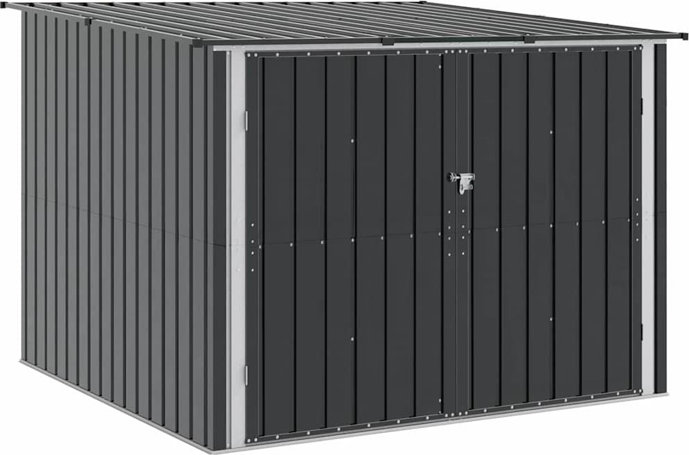 Fahrradspeicher 3 pcs Anthrazit 215 x 206 x 157 cm Metall